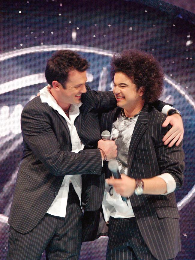 Guy won Australian Idol in 2003. (Picture: Network 10)