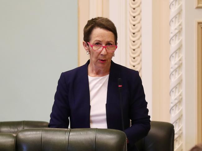Child Safety Minister Di Farmer, Parliament House, Brisbane. Photographer: Liam Kidston
