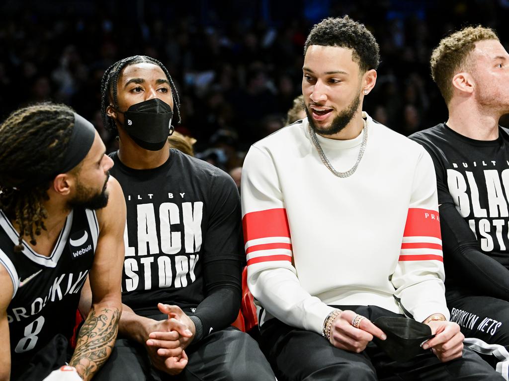 Ben Simmons is yet to suit up for the Nets. Picture: Steven Ryan/Getty Images
