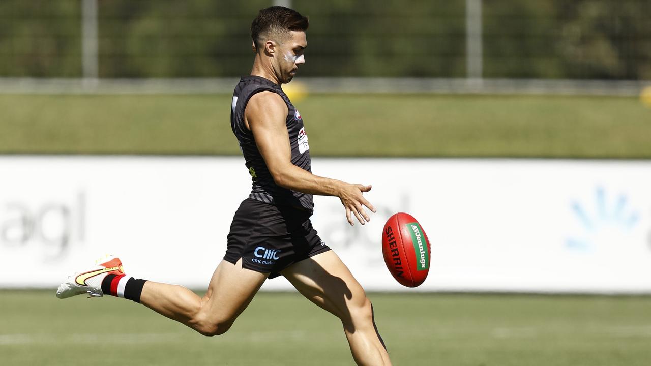 Jade Gresham kicked a goal in St Kilda’s intra-club match. Picture: Getty Images