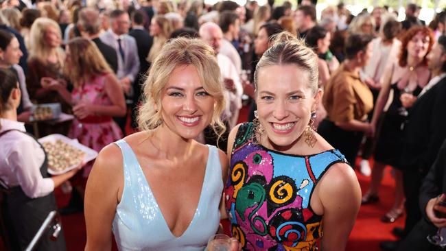 Natalia Ladyko and Kathleen Simmonds at the AACTA Awards Industry Gala 2025 at HOTA for Gold Coast at Large. Picture, Portia Large.