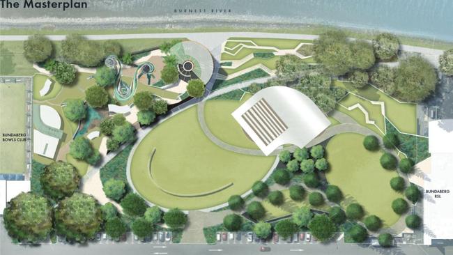 CHANGE IN THE AIR: Concept plans for the $19 million redevelopment of Anzac Park in Bundaberg have been released.