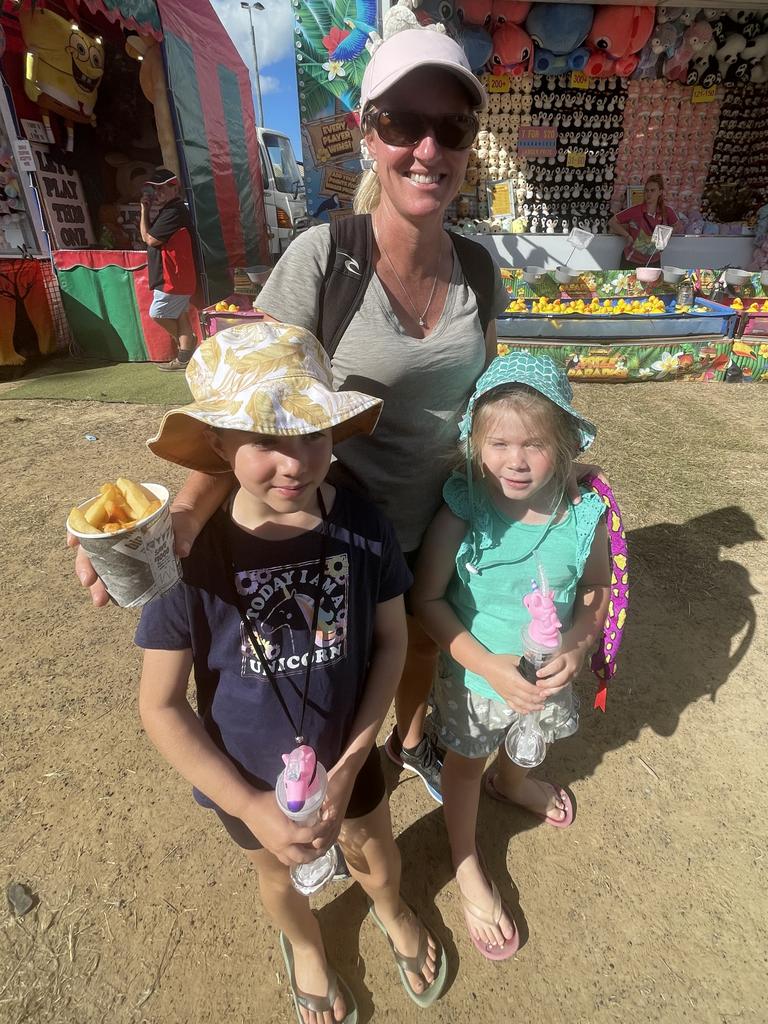 Lisa, Lexi and Avvy enjoyed the 2023 Bundaberg Show.