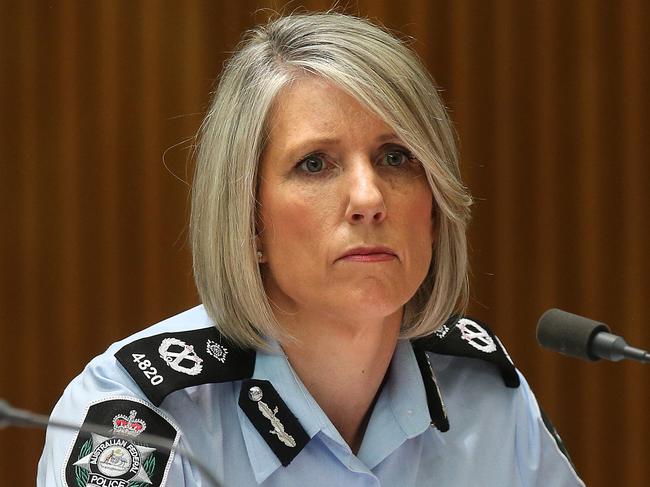 ACT police chief Justine Saunders endorsed the pill testing trial at Groovin’ The Moo, describing it as a “great success”. Picture: Kym Smith