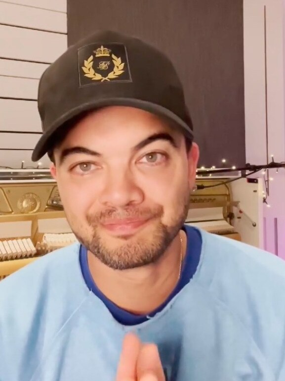 Sebastian posted the video on Instagram on Monday. Picture: guysebastian/Instagram