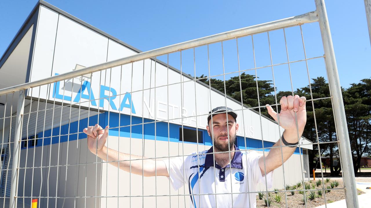 Lara Tennis Club president Robert Dando. Lara Tennis Club and Geelong City Council remain at an impasse over licensing. Picture: Alan Barber