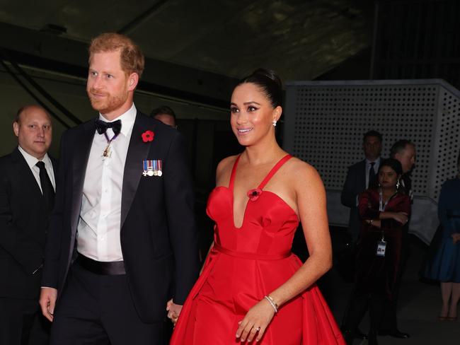 Despite pleading for privacy, Prince Harry and Meghan Markle have had an active public life since moving to the US. Picture: Getty Images for Intrepid Sea, Air, &amp; Space Museum