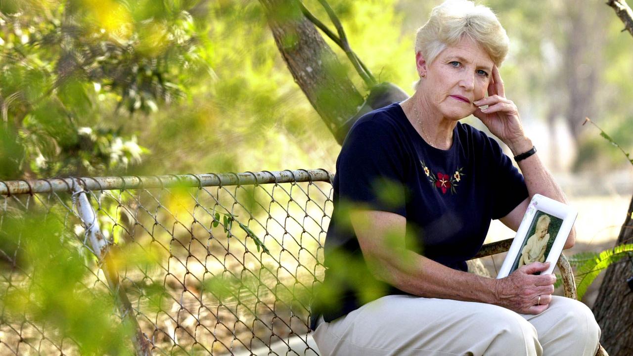 Deidre’s mother, Faye Kennedy, at her home near Ipswich in 2002. Picture: Lyndon Mechielsen