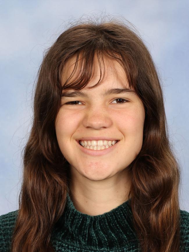 Australian Science and Mathematics School debater Molly Partridge. Picture: Supplied