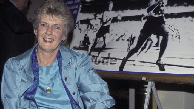 Ron Reed remembers the late Betty Cuthbert as Australia’s “one true Golden Girl”. Picture: Patrick Riviere, Getty Images/