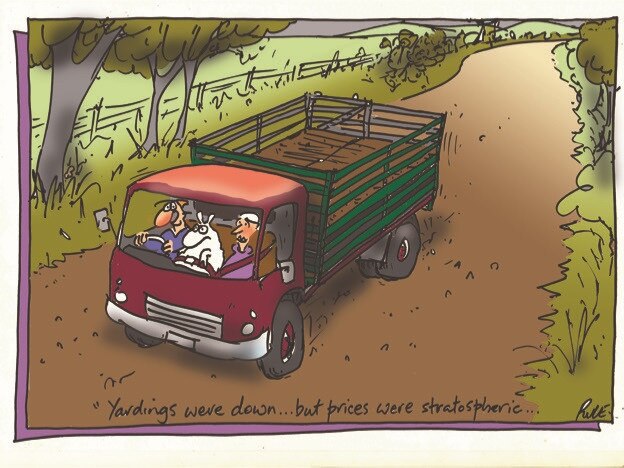 Rule's View. Cartoon: Chris Rule