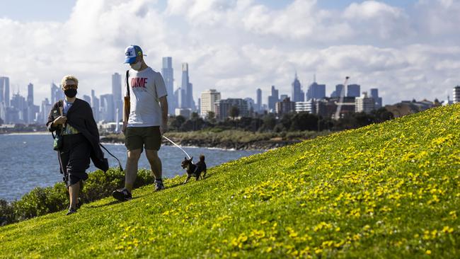 Cases in Melbourne’s southeast are growing. Picture: Daniel Pockett