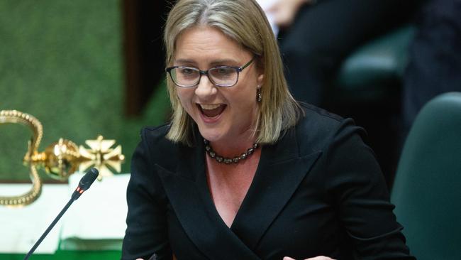 At 25, Jacinta Allan was the youngest female parliamentarian in Victoria’s history. Picture: NCA NewsWire / Sarah Matray