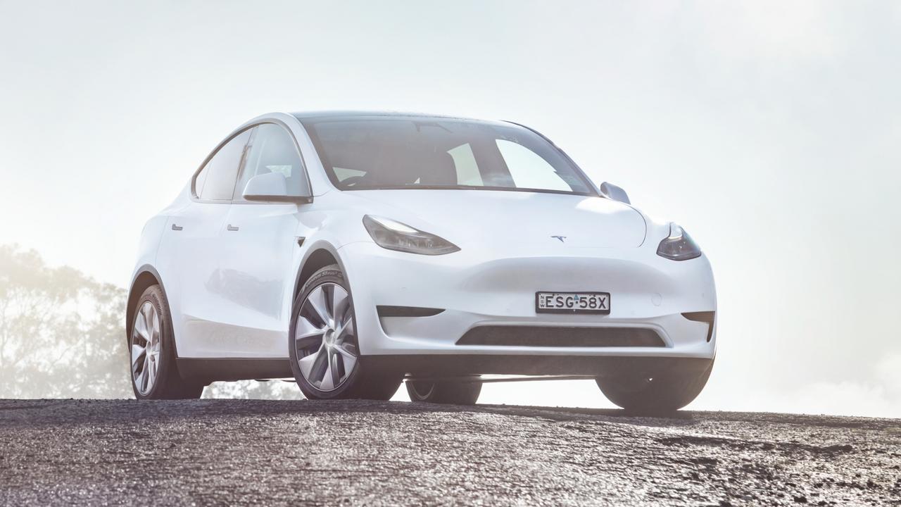 Top of the world: The Tesla Model Y was a huge success last year. Picture: Thomas Wielecki