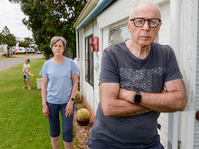 Caravan park regulars fight for their piece of paradise