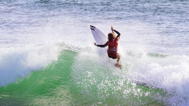 Kelly finished second this week at the Gold Coast Pro Junior event. (Photo by Cait Miers/World Surf League)