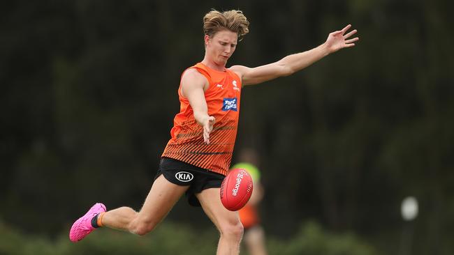 Lachie Whitfield is looming as the best trade-in option in KFC SuperCoach this week. Picture: Mark Metcalfe/Getty Images