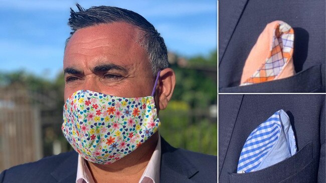 Deputy Premier John Barilaro is both health conscious and fashion conscious.