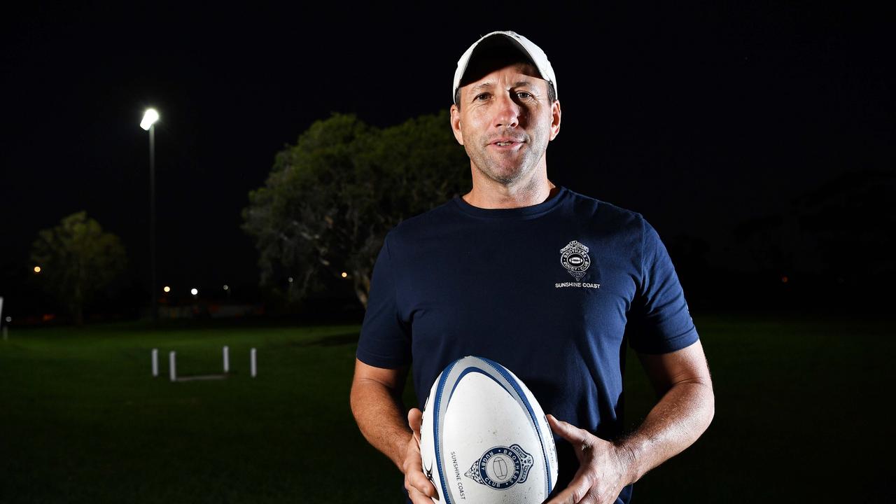 Sunshine Coast Brothers senior women's head coach Geoff Flood. Picture: Patrick Woods.