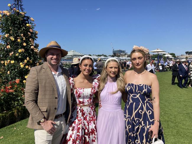Ryan Cook, Zoe Caswell, Elise Semelbauer and Hannah Ashworth