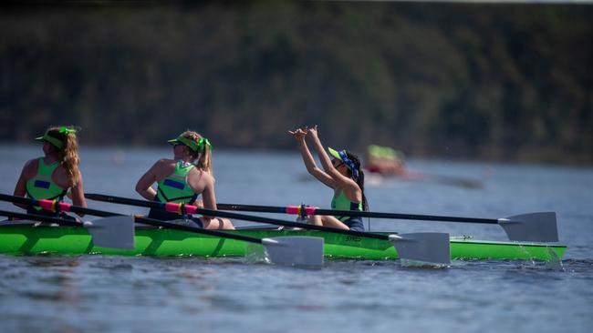 2024 Brisbane Schoolgirl Rowing Association Championship. Photos by Stephen Archer.