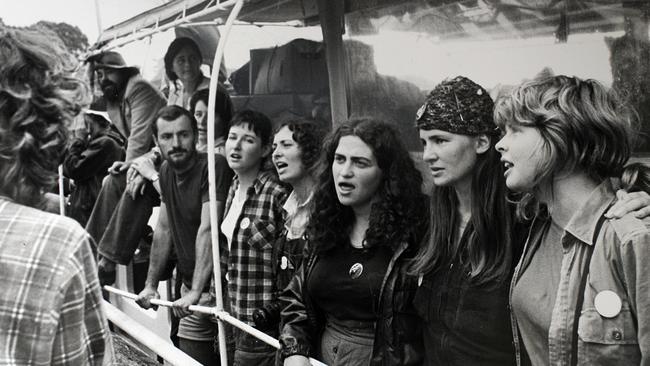 Franklin Dam Protest, 1982, Picture: Fred Kohl.