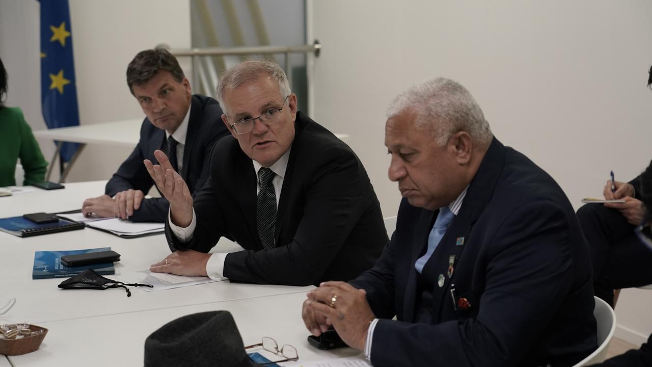 The Fijian Prime Minister has called on Australia to set a target to halve its greenhouse gas emissions by 2030. Picture: Adam Taylor