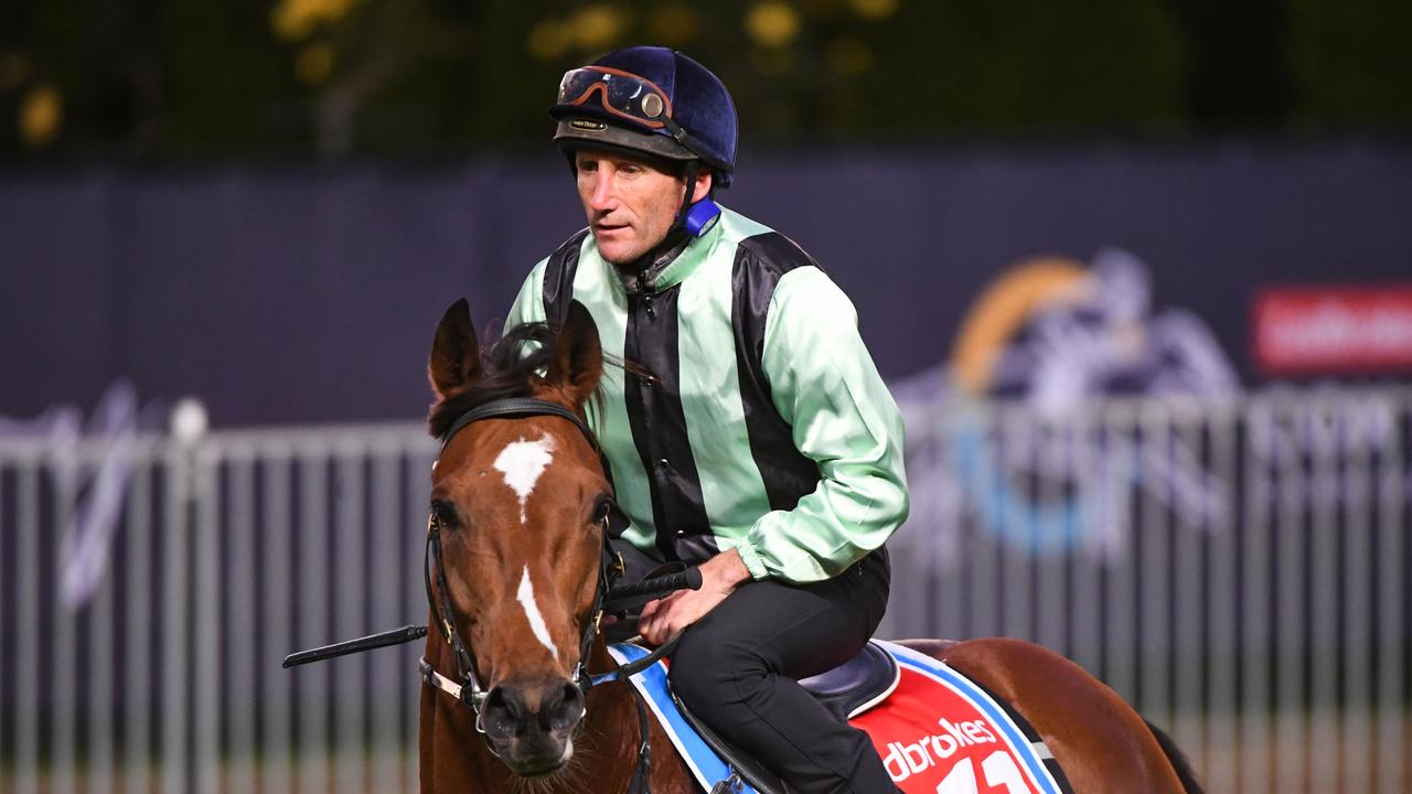 Damien Oliver will chase a fourth Melbourne Cup. Picture: Pat Scala-Racing Photos via Getty Images