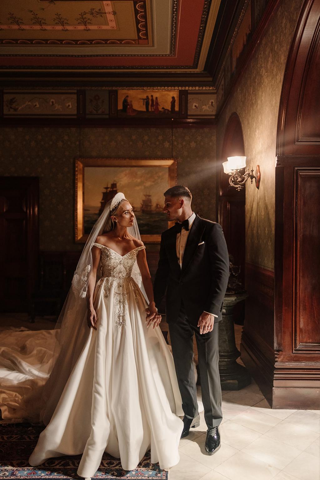 Inside An Old World-Inspired Castle Wedding In Sydney's Darling Point -  Vogue Australia