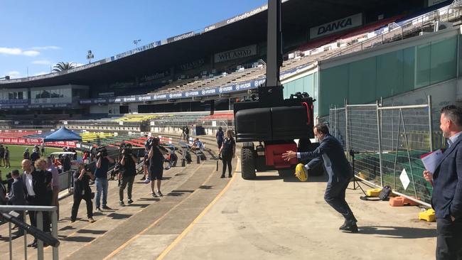 Martin Pakula walks the walk.