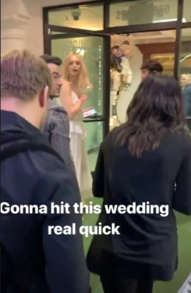 Diplo live-streamed the wedding on Instagram.