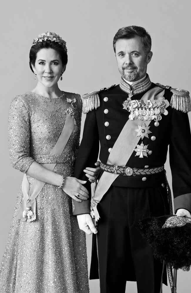 Princess Mary smiles in one of the official portraits. Picture Hasse Nielsen