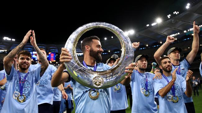 Alex Brosque got the dream farewell last year. Picture: Getty