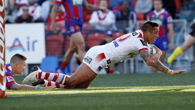 Paul Vaughan has scored six tries this year.