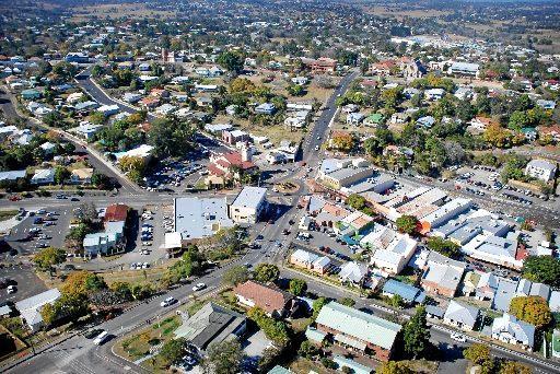 Aerial photograph of Gympie city. Picture: contributed