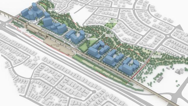 A major $770m development proposal for a bustling town centre in The Hills Shire has been approved by the NSW Minister for Planning.