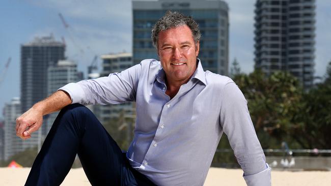 John Paul Langbroek has announced he will run for leadership of the LNP. Pictured at Surfers Paradise Beach. Pics Adam Head