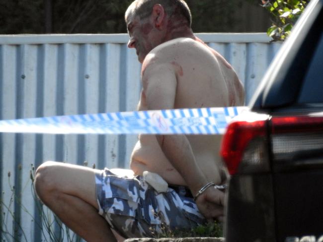 Mark John Walters is charged with attempted murder after aldegerlystabbing a man in Mount Gambier on January 2. Picture: Josh Lynagh /Limestone Coast Community News