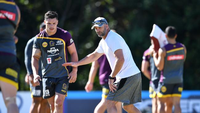 Peter Ryan has ruled out coaching wrestling at the Broncos. Picture: AAP Image/Darren England