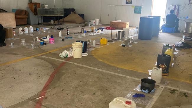 Police have dismantled a clandestine lab in northern NSW. Picture: NSW Police