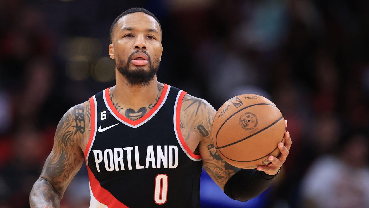 Damian Lillard has requested a trade. (Photo by Carmen Mandato / GETTY IMAGES NORTH AMERICA / AFP)