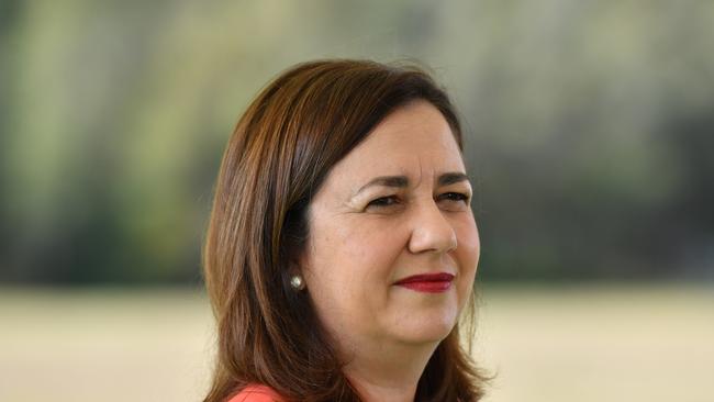 Queensland Premier Annastacia Palaszczuk. (AAP Image/Darren England)