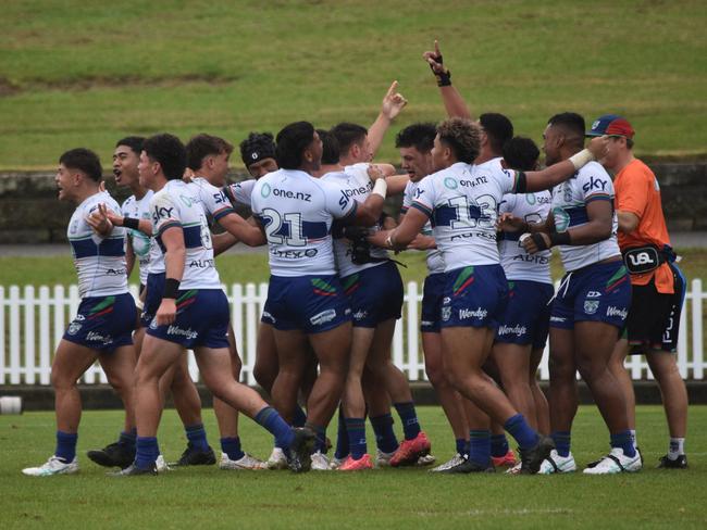 The Warriors took down Canterbury in Harold Matthews Cup action at Henson Park. Picture: Sean Teuma