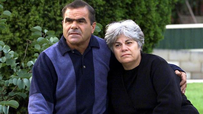 Peter and Vicki Kotronakis (pictured) lost two of their daughters in the 2002 Bali bombing. Picture: Angelo Soulas