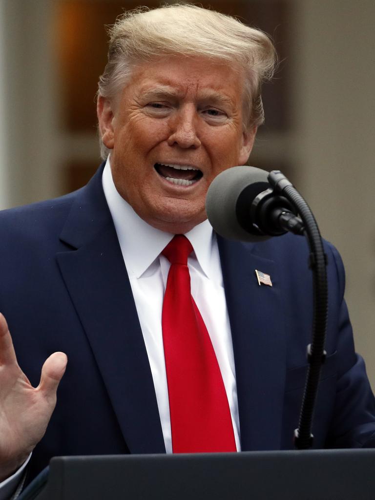 President Donald Trump reportedly wanted to host his own daily talk back radio show. Picture: Alex Brandon/AP