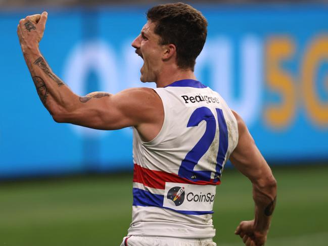 Tom Liberatore was instrumental in the win. Picture: Getty Images