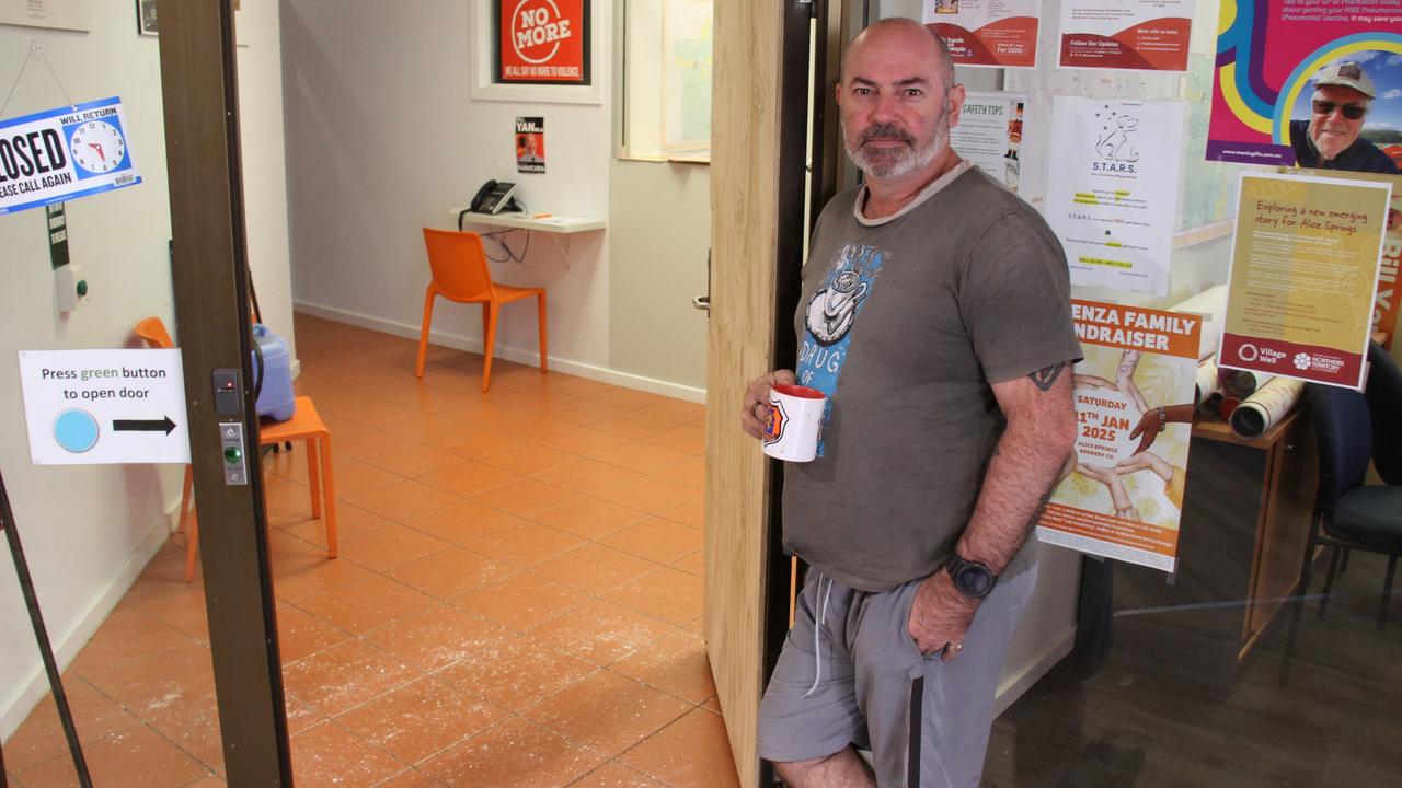 Namatjira MLA Bill Yan’s Alice Springs office was broken into on Sunday, December 29, 2024. Picture: Gera Kazakov