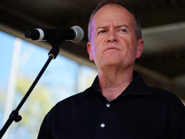 Bill Shorten has vowed to splash $83.7 million towards the ABC’s funding over three years if Labor wins the next federal election. Picture: Keri Megelus