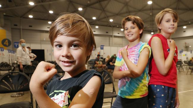 Authorities have urged Queenslanders to get their children vaccinated to avoid spreading Covid to grandparents who are unvaccinated or yet to receive a booster jab.