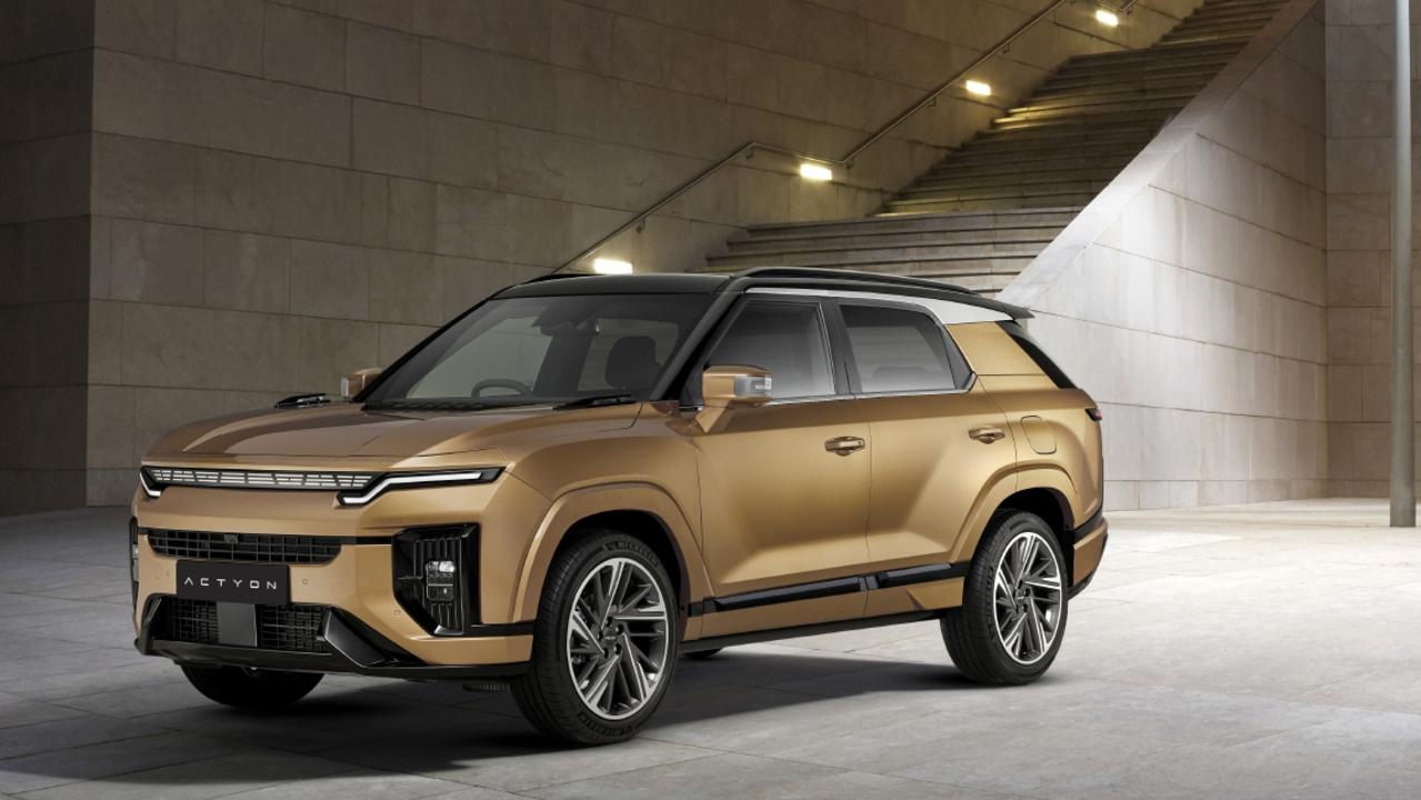Ssangyong’s Actyon is a much more handsome machine.